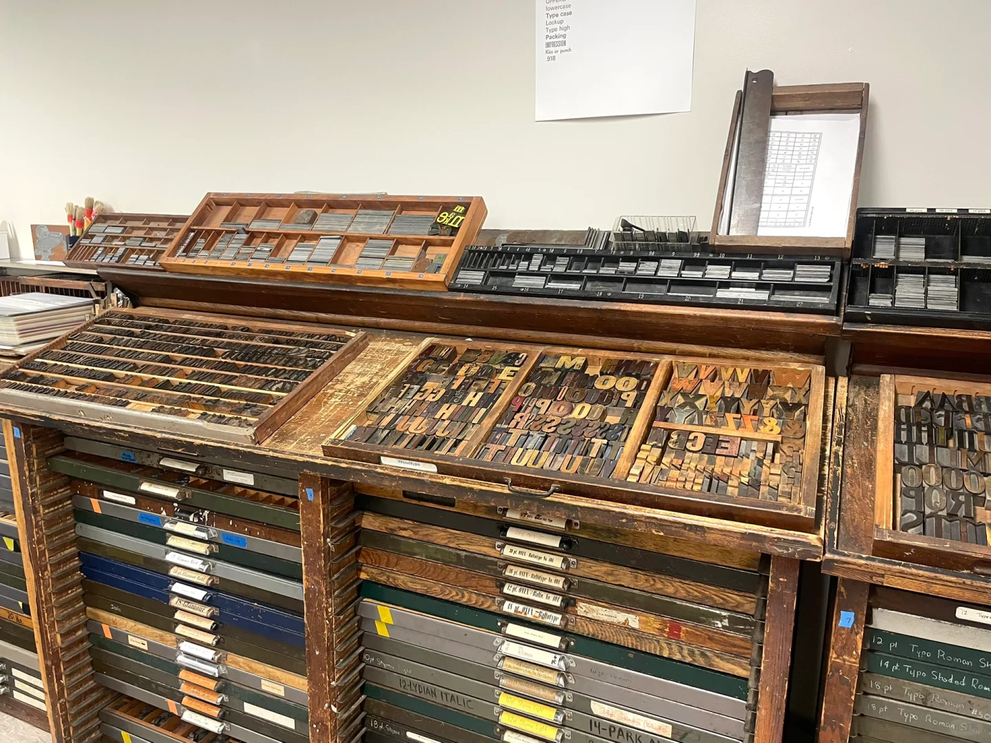 ✏️活字印刷机初体验~letter press活版~