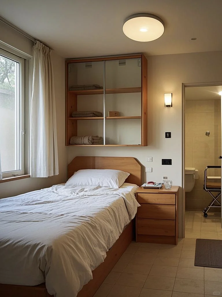 小空间大关爱|老人房这样布置太好啦