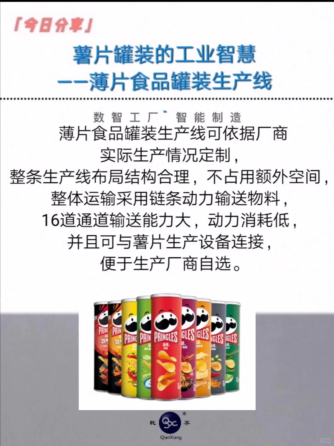 薯片罐装的工业智慧——薄片食品罐装生产线