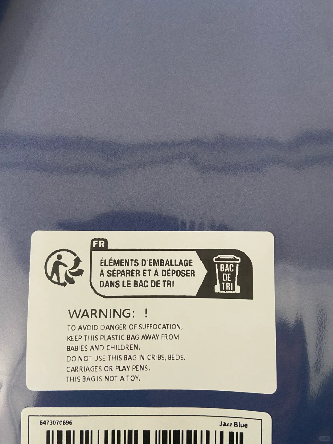 买的70*45的标签到了，换一个方式继续发