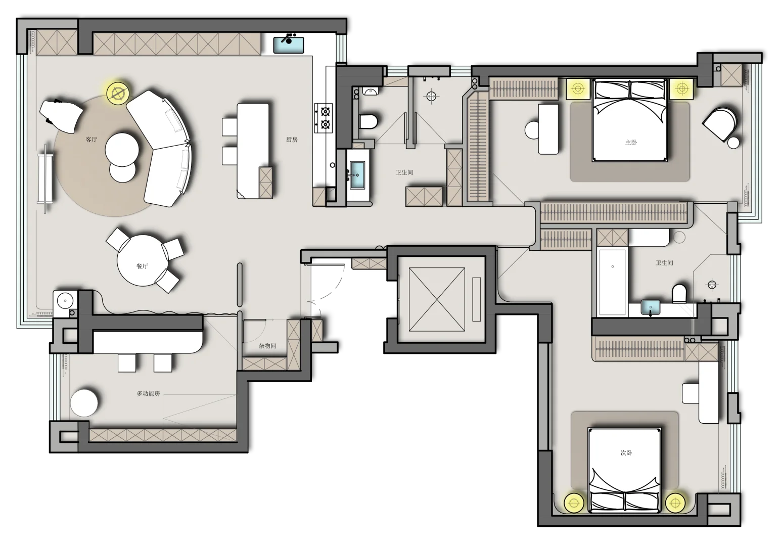 国樾滨江190㎡一眼圈粉!