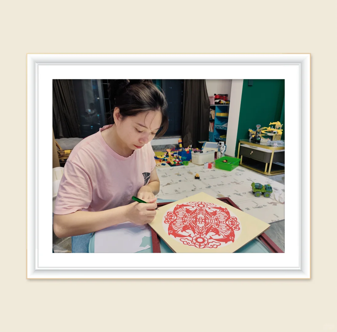 史上第一冲浪剪纸❗❓冲浪之乡+剪纸之乡