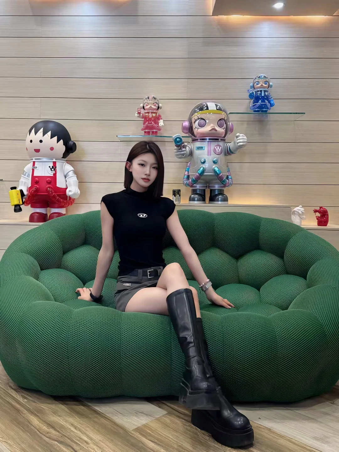 斜分短发|三分露额才是颜值放大镜