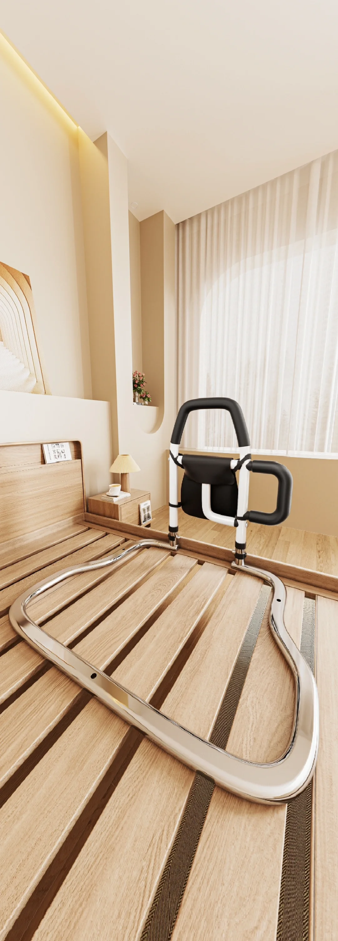 老人起床辅助器渲染