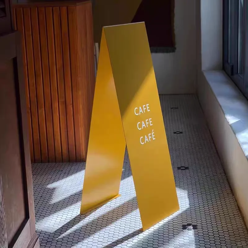 ?超灵活A字型落地招牌,移动自由