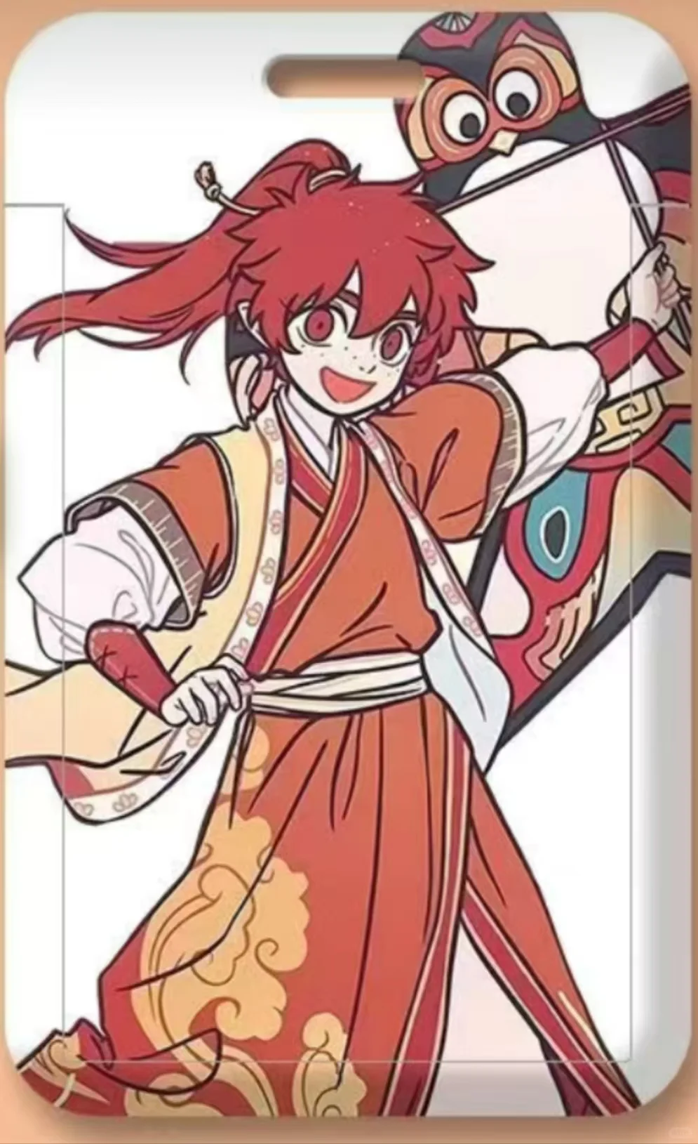 烟花红孩儿剪纸