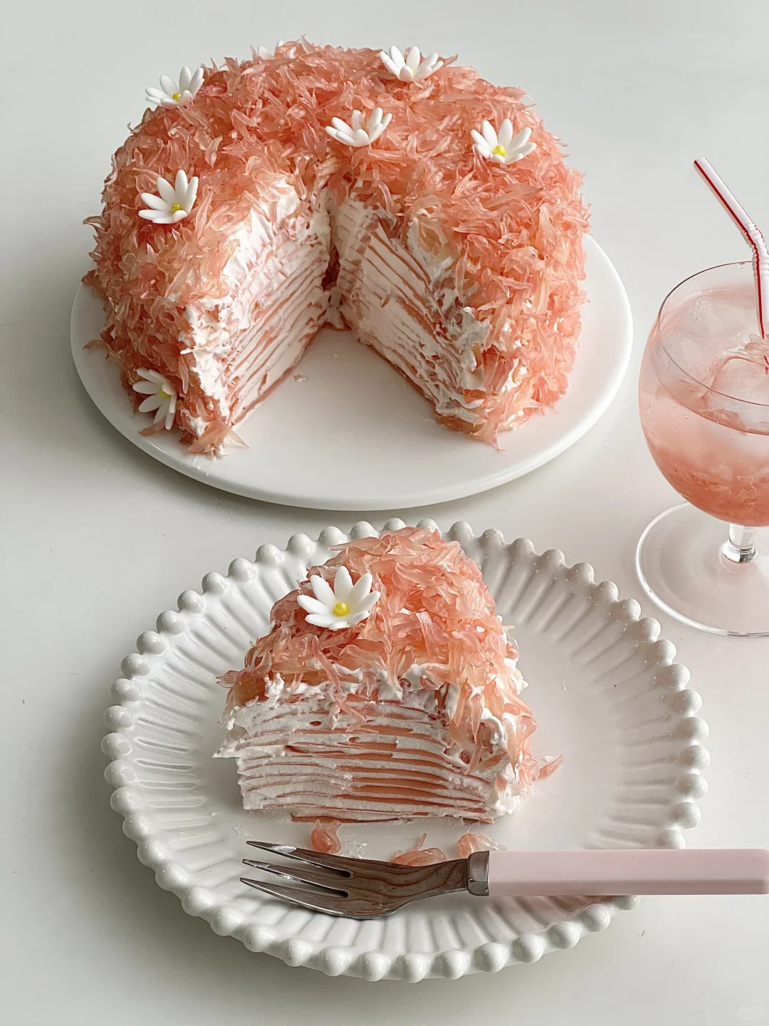 柚子千层蛋糕?清甜不腻|精致下午茶