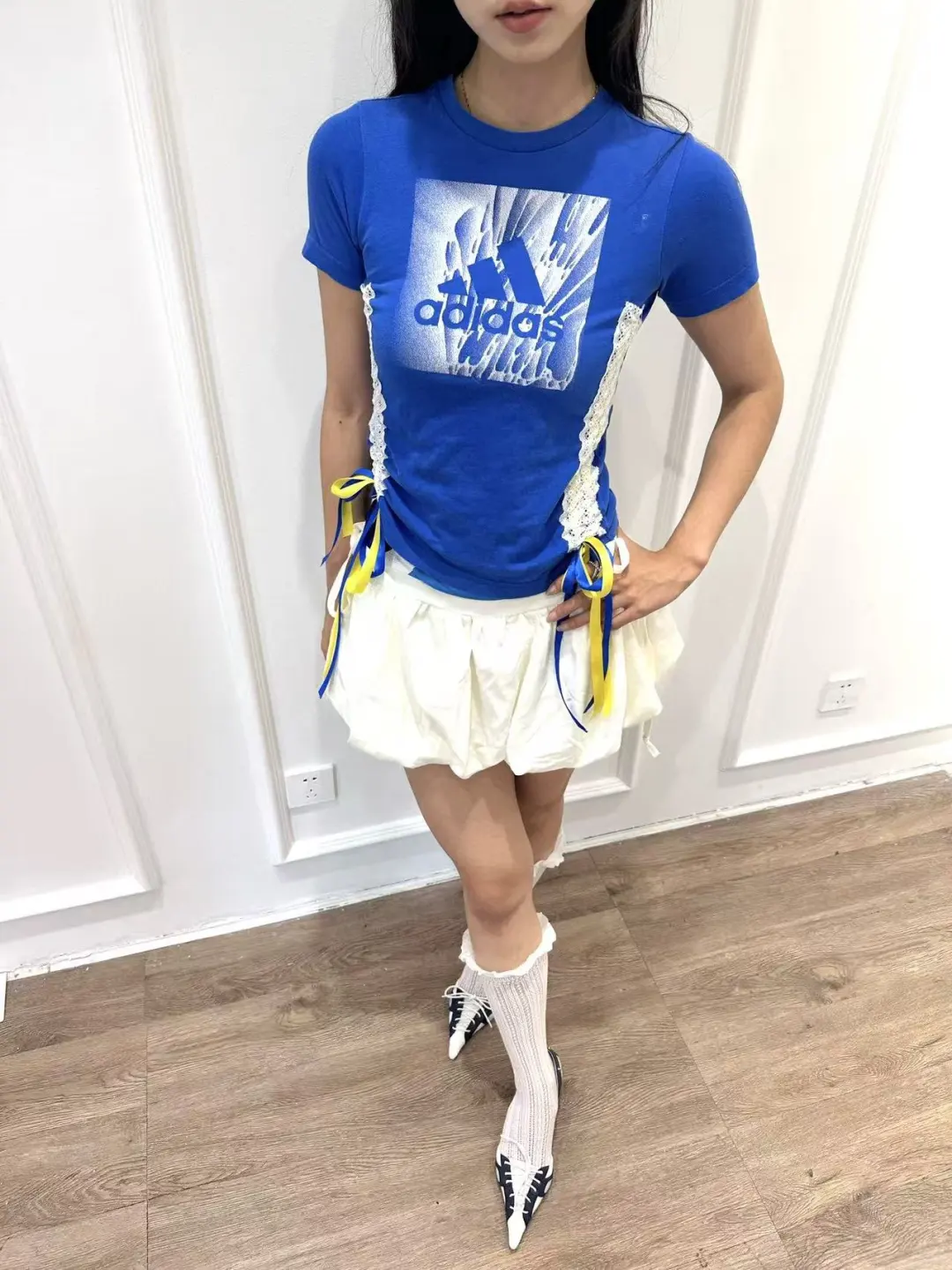 谁懂阿迪T爆改抽绳的魅力