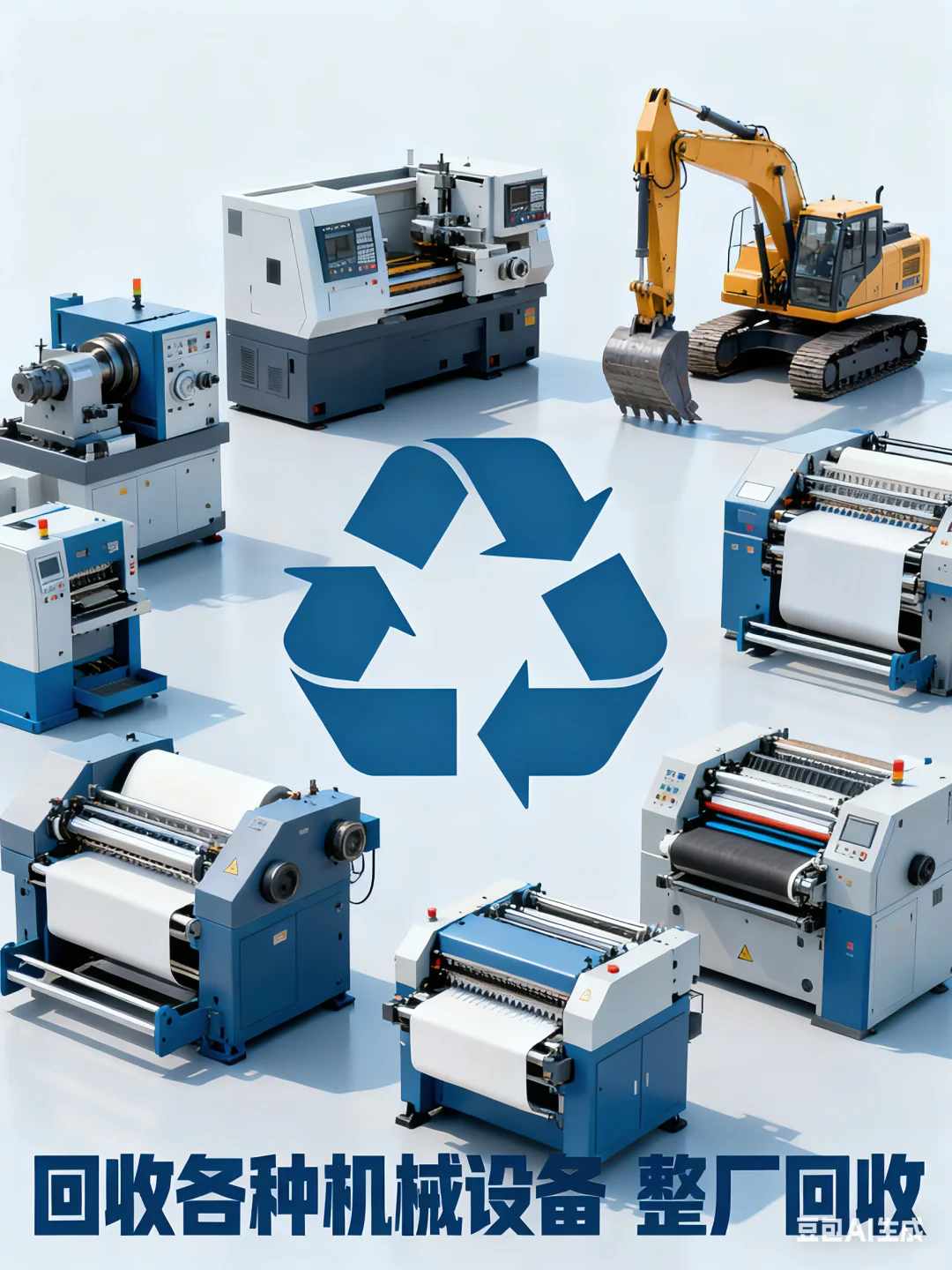 高价回收各种旧机械设备 整厂回收等