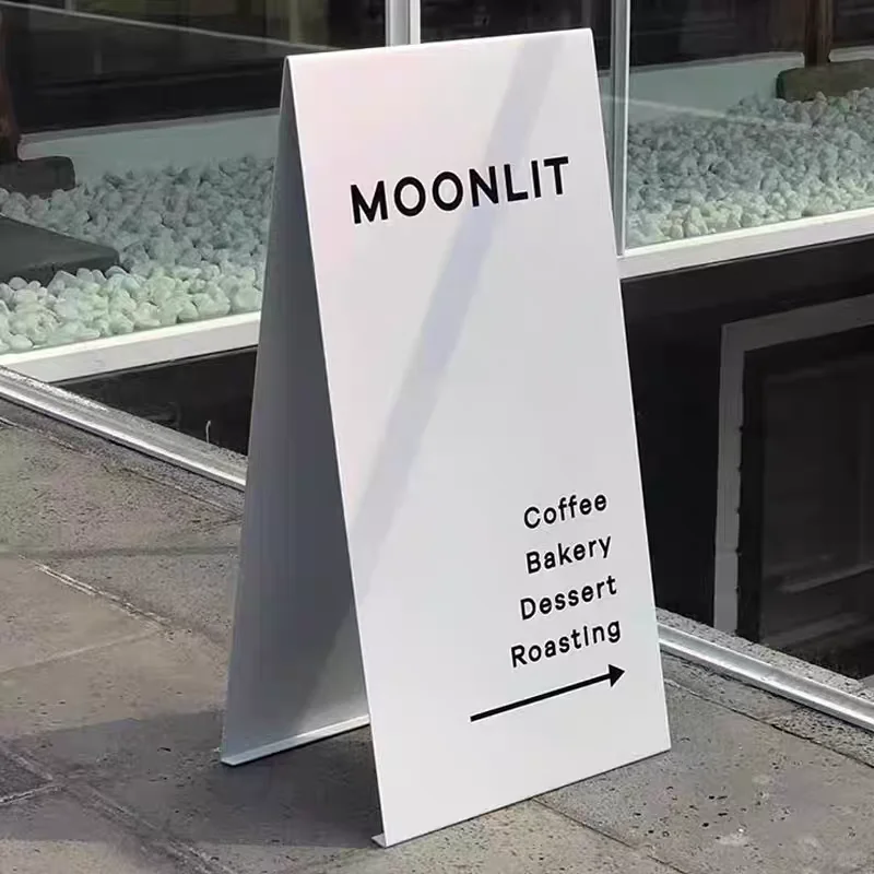 ?超灵活A字型落地招牌,移动自由