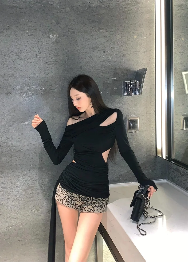 不对称裁剪穿搭