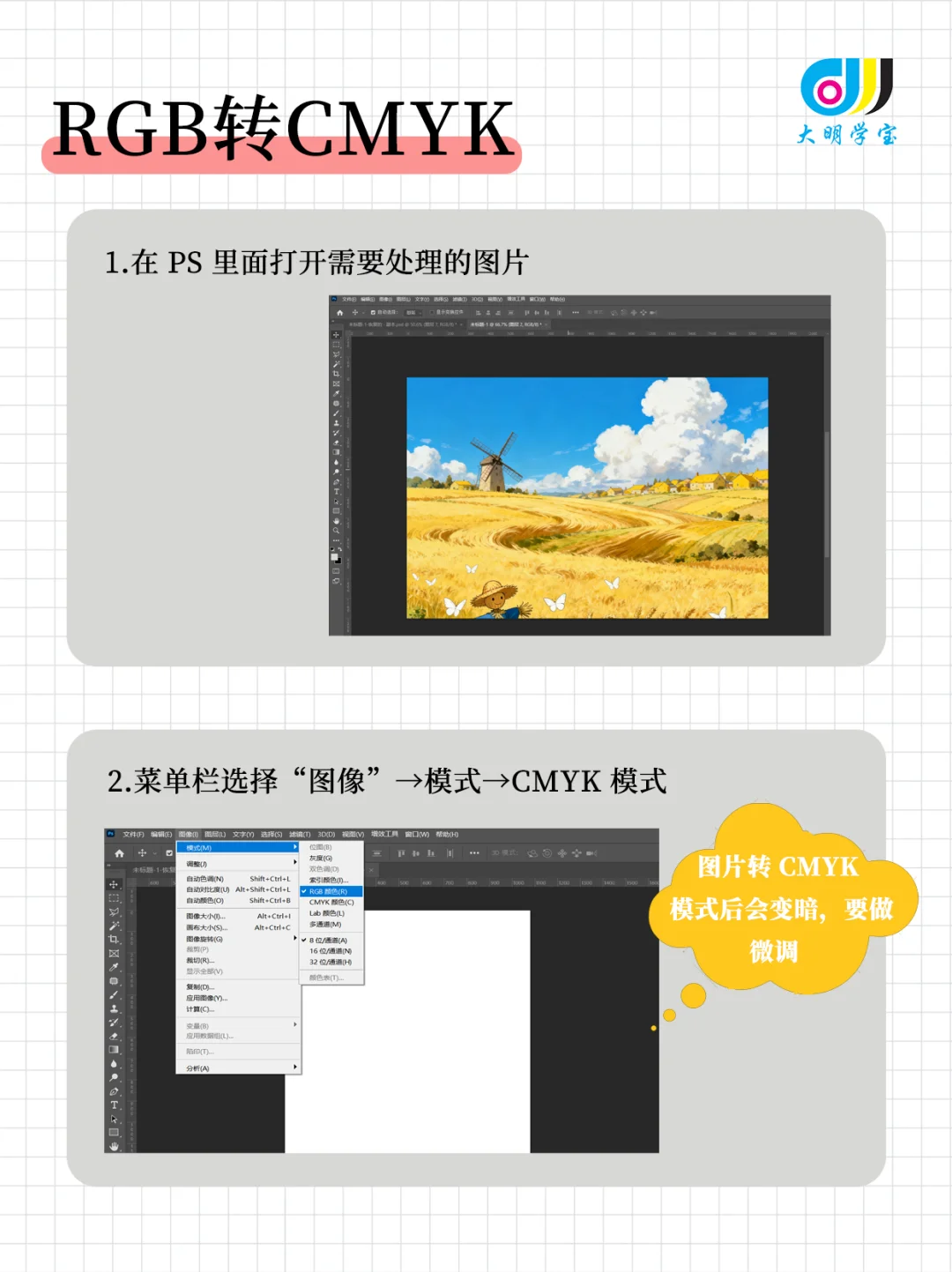 印刷工厂揭秘!CMYK 与 RGB 模式的区别全解