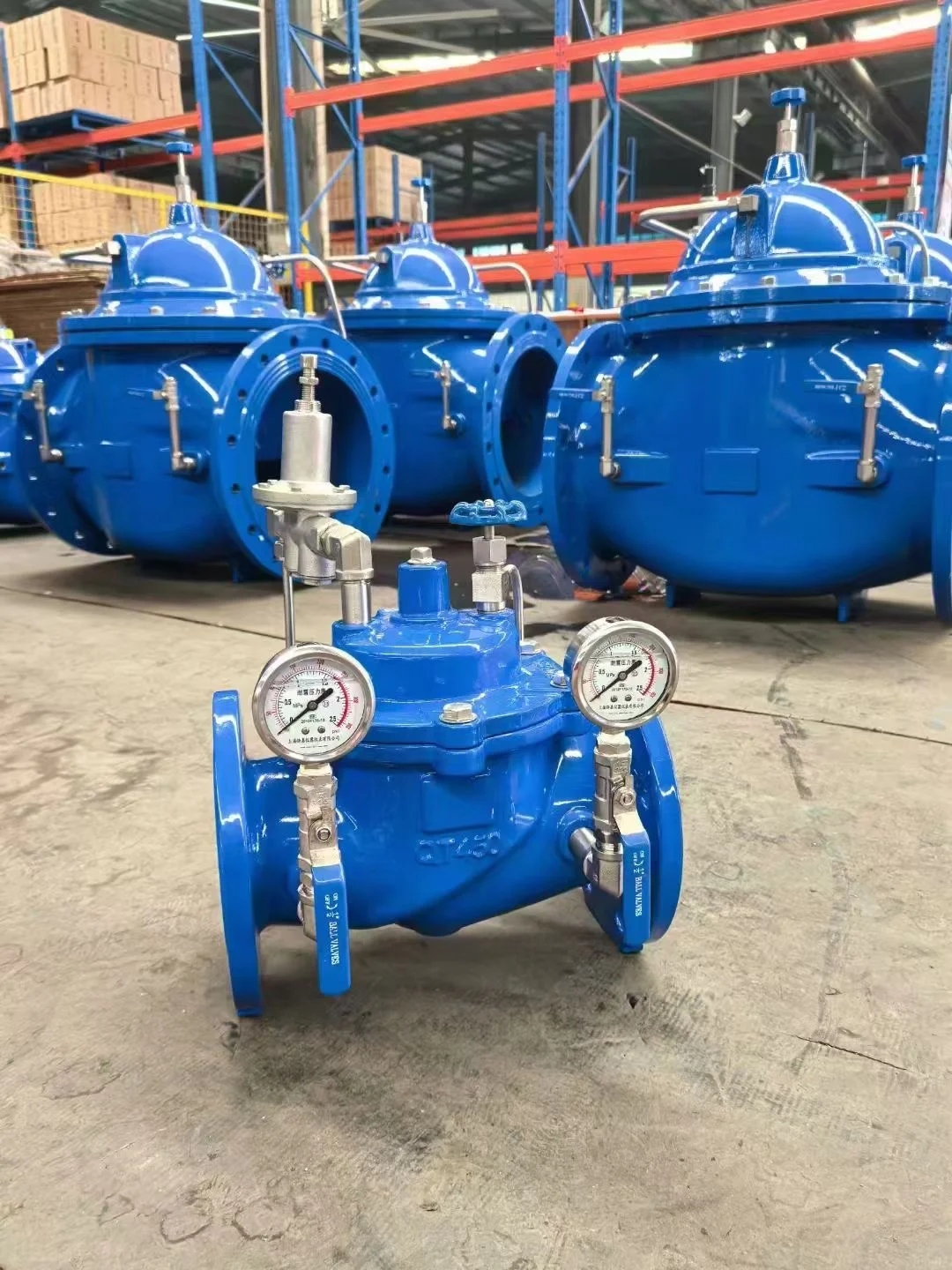 先导式减压阀，200X！ 持压泄压阀，500X！