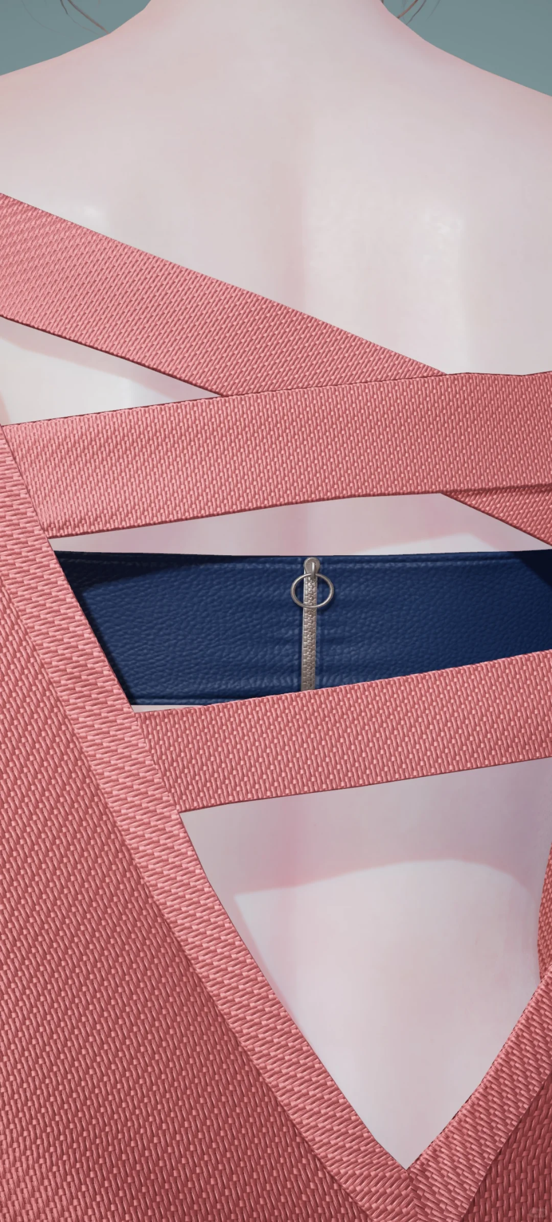 才发现以闪好多衣服背后有拉链