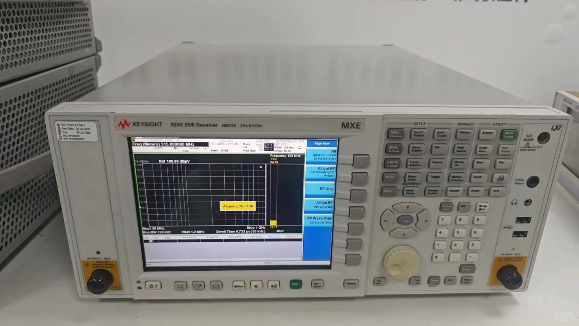 ?【N9038A 信号分析仪｜现货租售】?