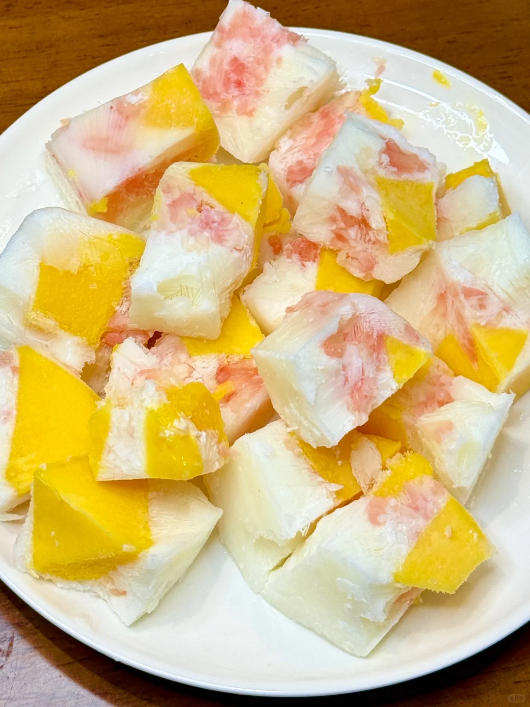 冷冻版固体杨枝甘露（教程）