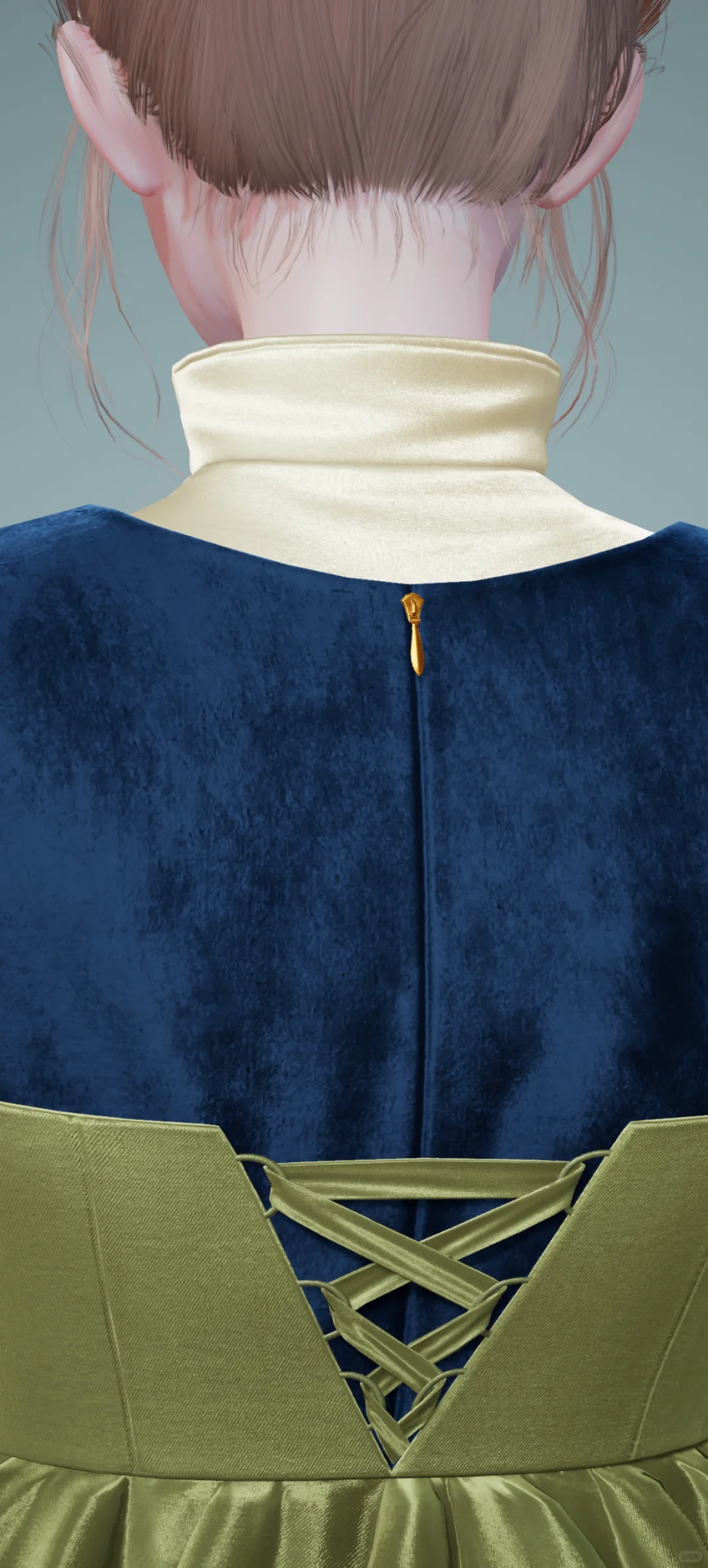 才发现以闪好多衣服背后有拉链