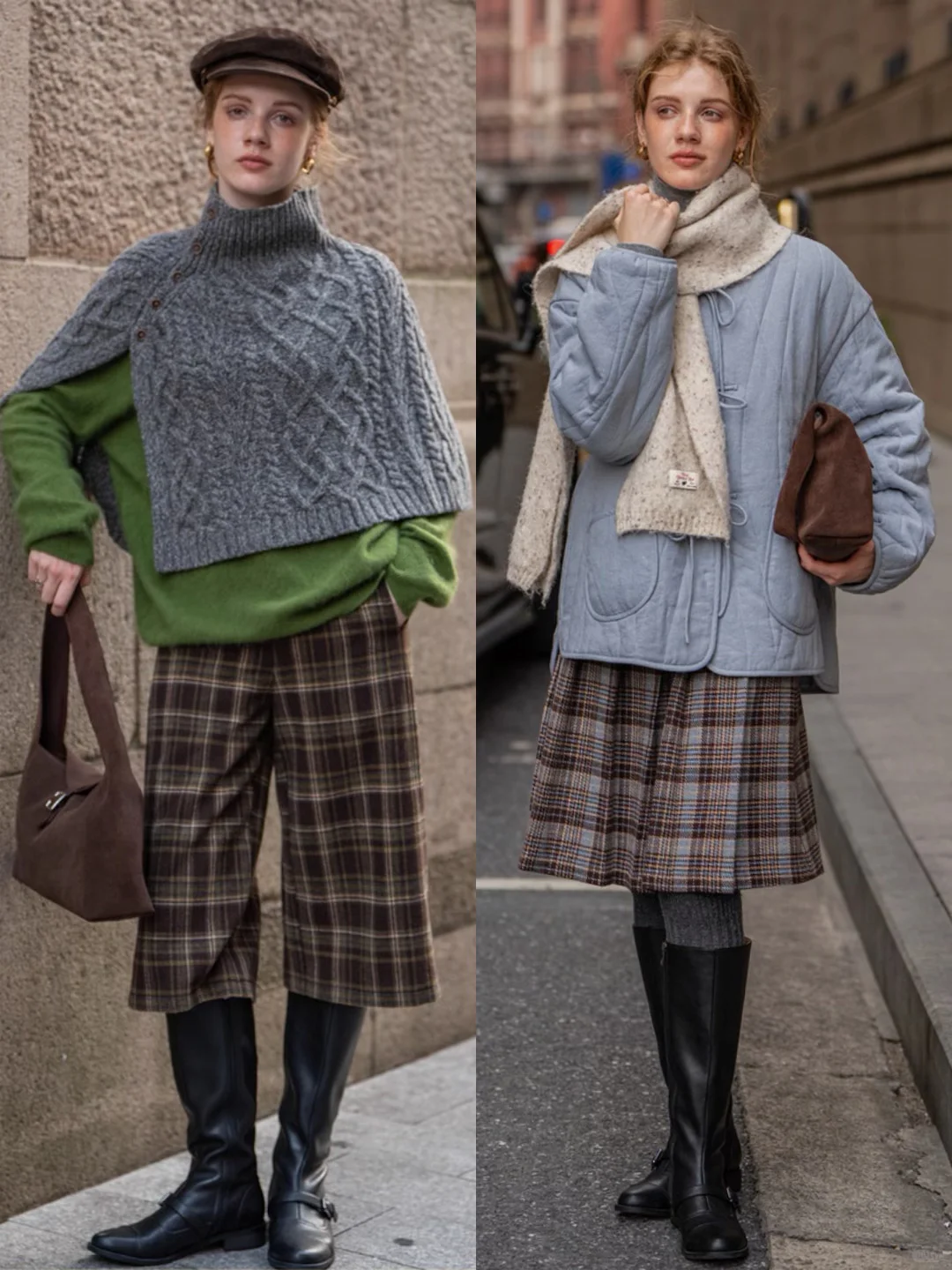 秋冬穿什么 | 法式复古通勤电影感穿搭