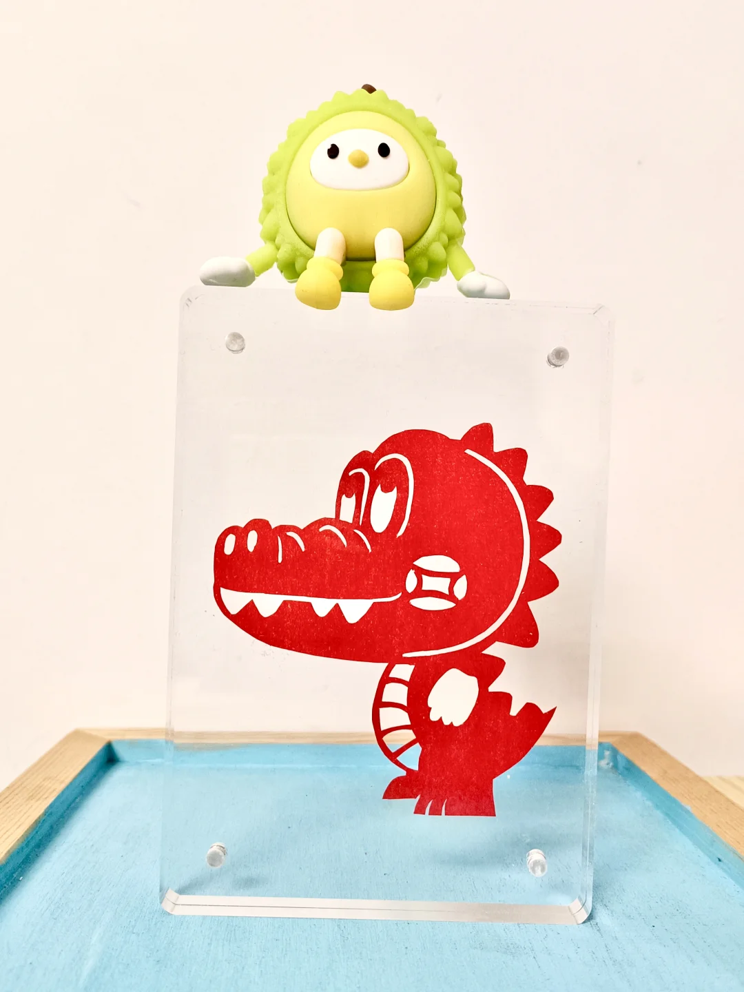 剪纸恐龙?先生来了～