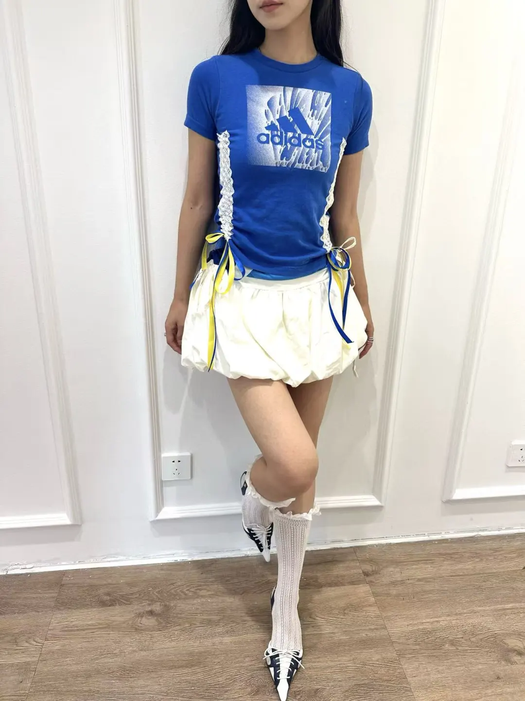 谁懂阿迪T爆改抽绳的魅力