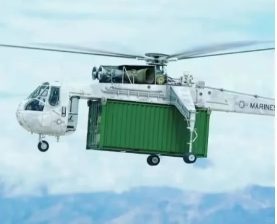 飞机可以吊货柜啦！