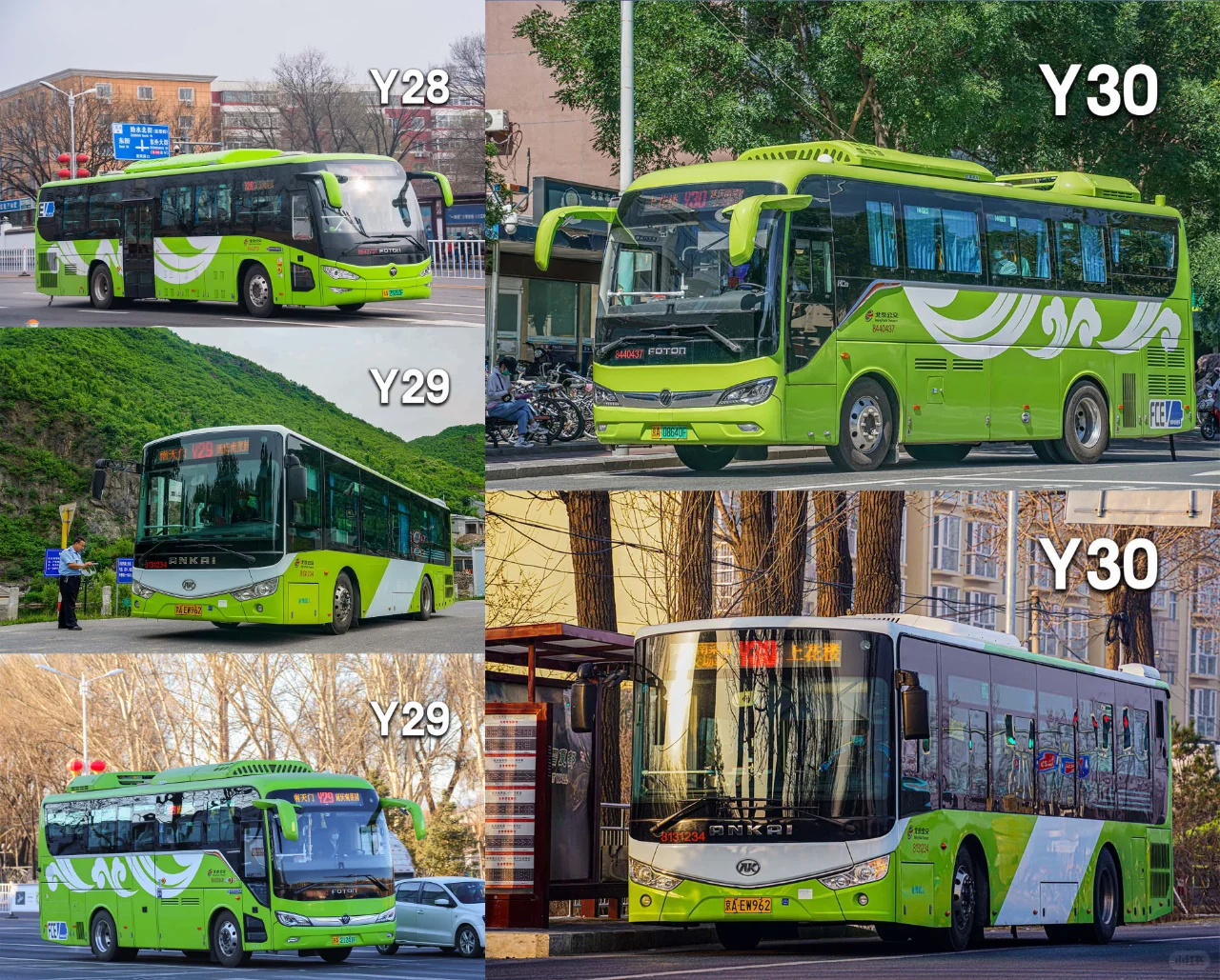 北京延庆区域公交线路全集