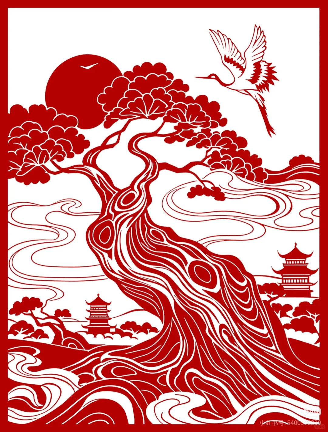 剪纸艺术的魅力，感受传统文化的温度❤️