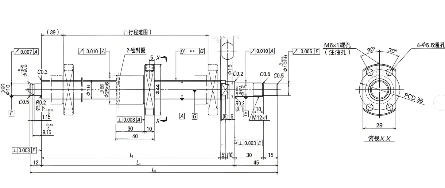 丝杠螺母机构设计步骤，注意事项