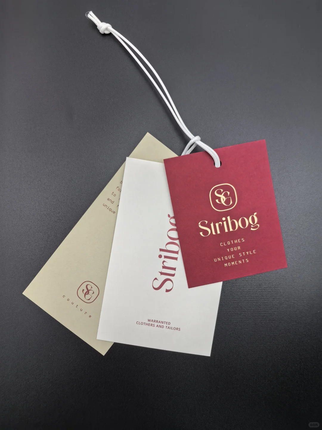 分享一组复古风格的吊牌