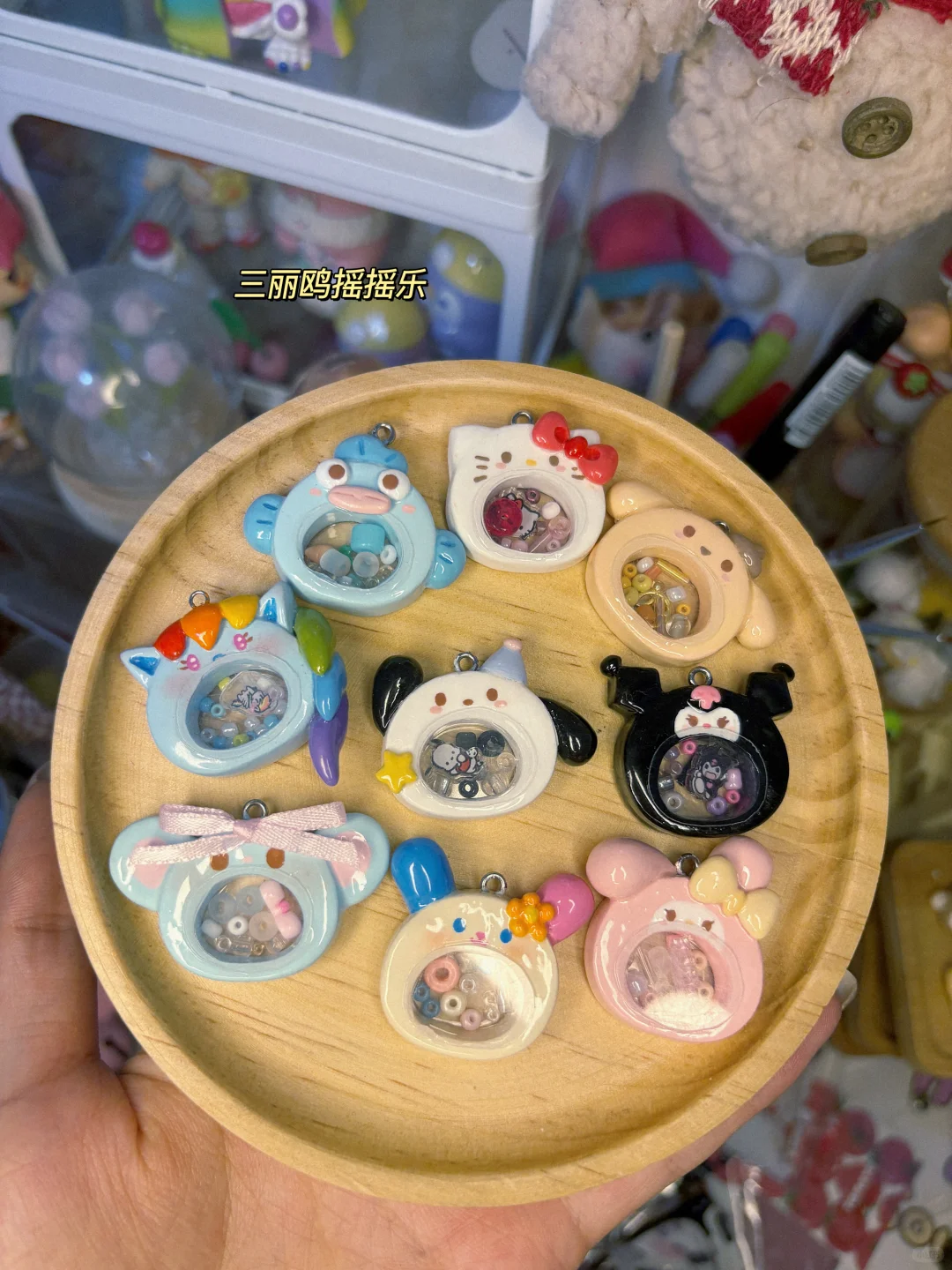 谁懂啊！?好可爱的石塑粘土小提溜！?