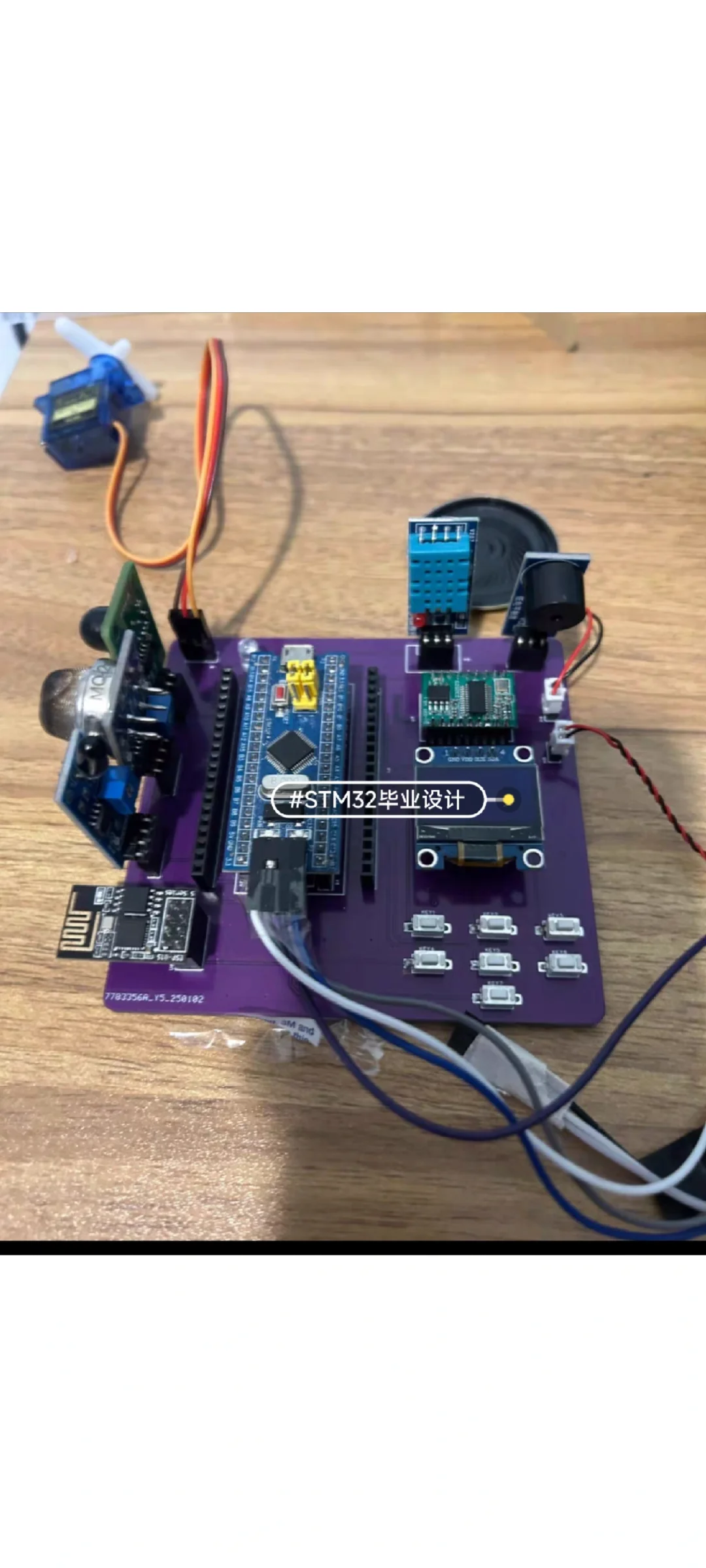 基于STM32的智能安防系统（配备语音系统）