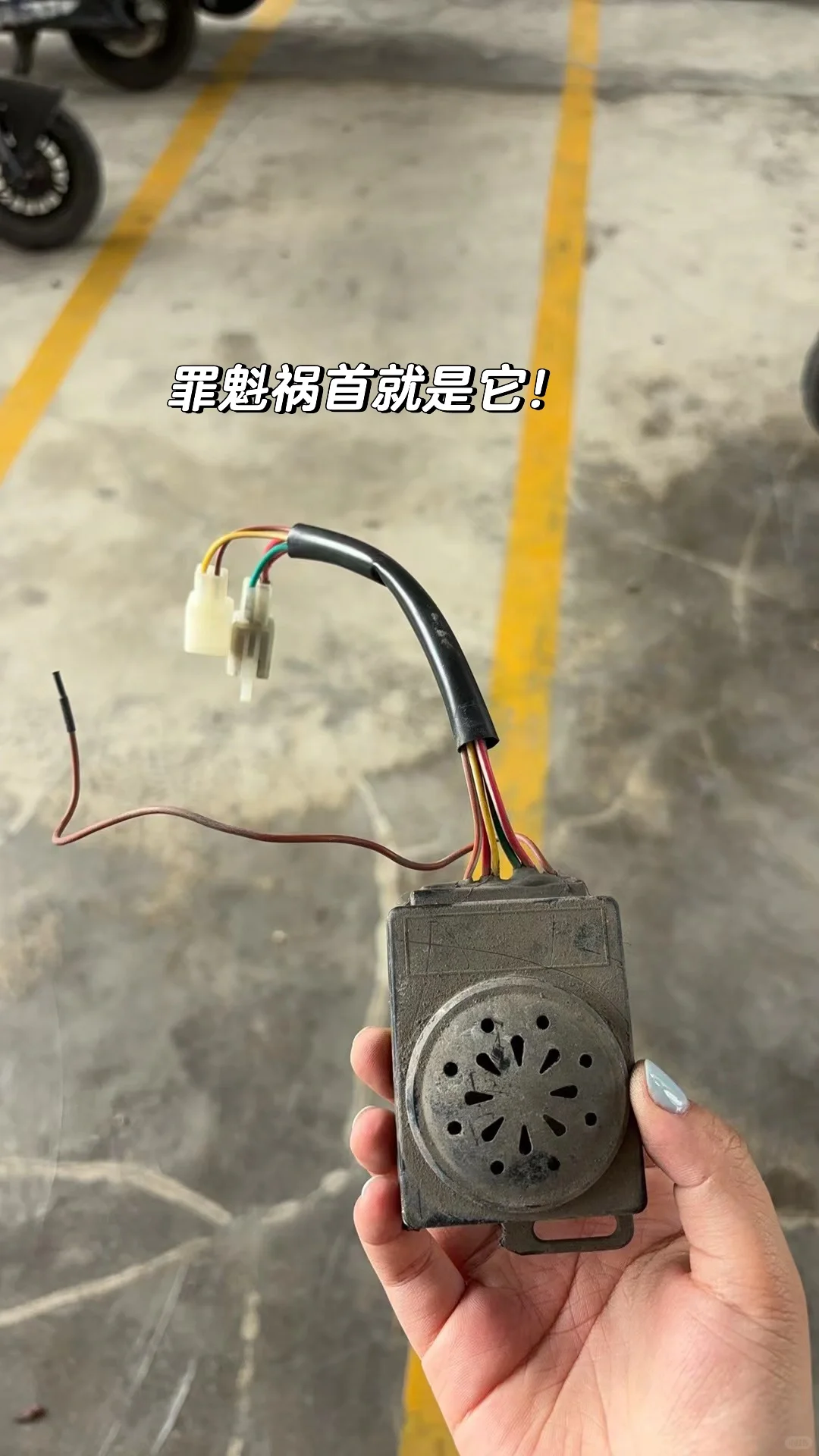 让我们恭喜这位女士独自拔掉报警器