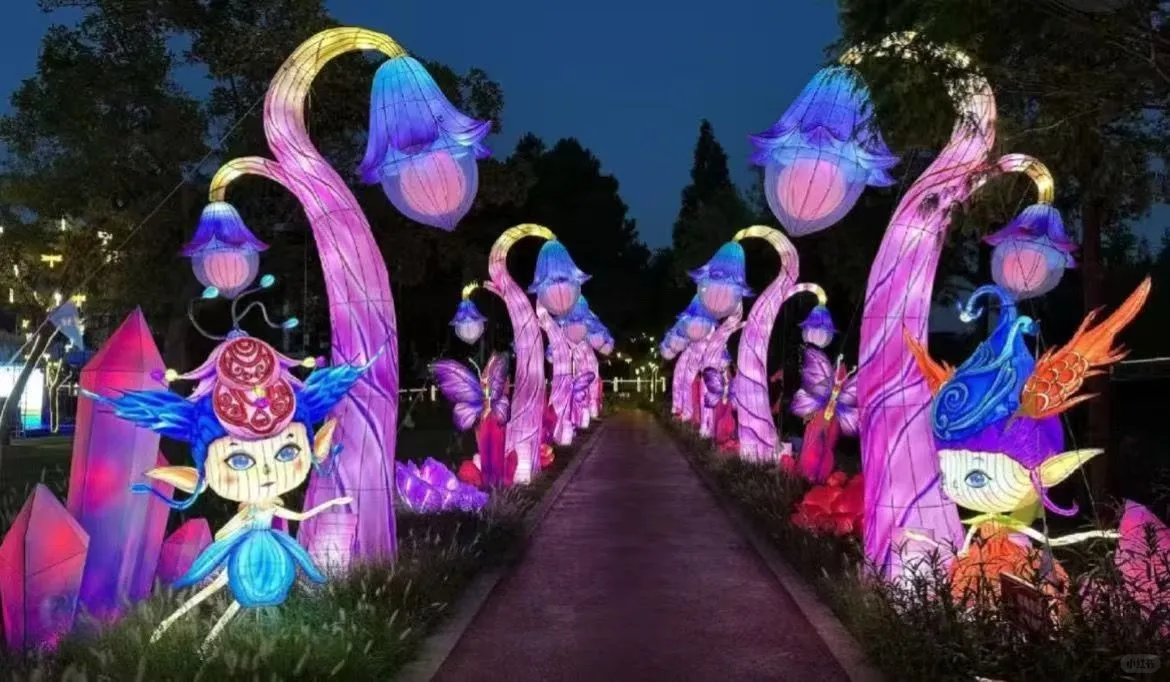 涅磐演义花灯彩灯展厂家欢迎咨询