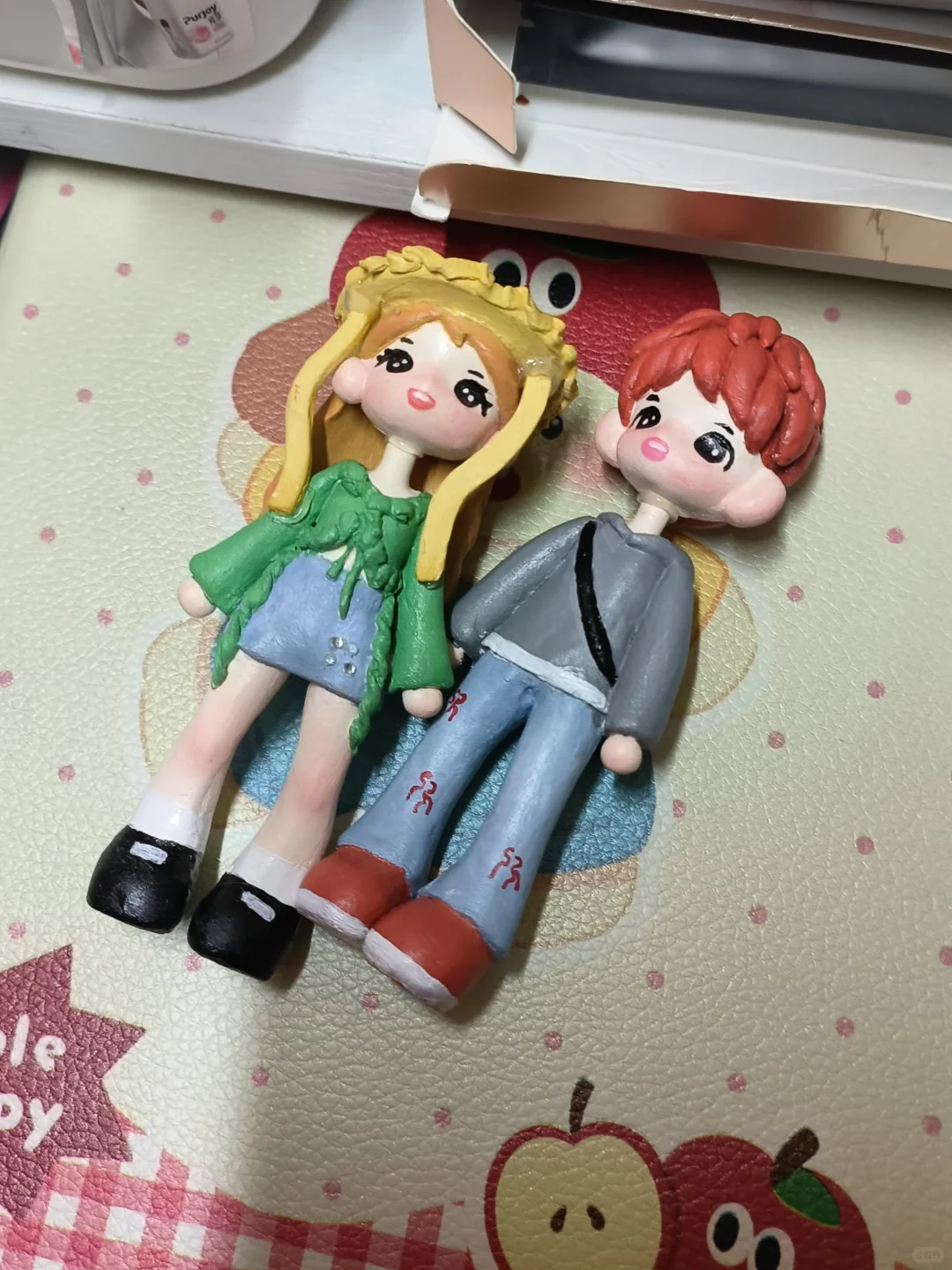 捏到了特别可爱的情侣