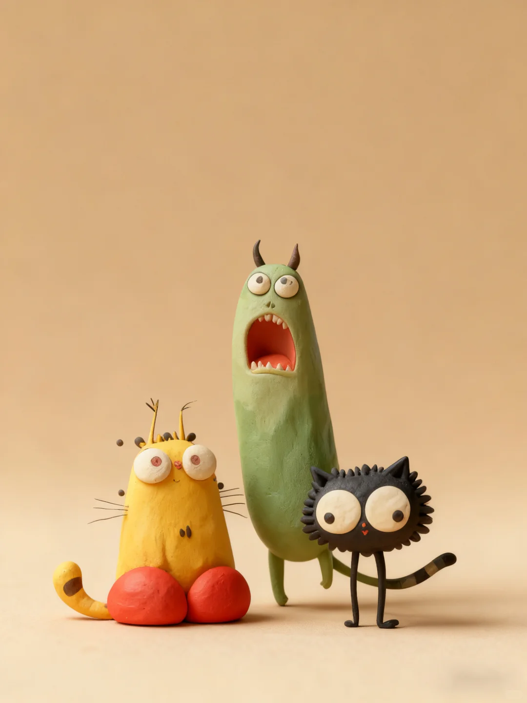 ?谁懂啊！「怪兽天团+猫系顶流」