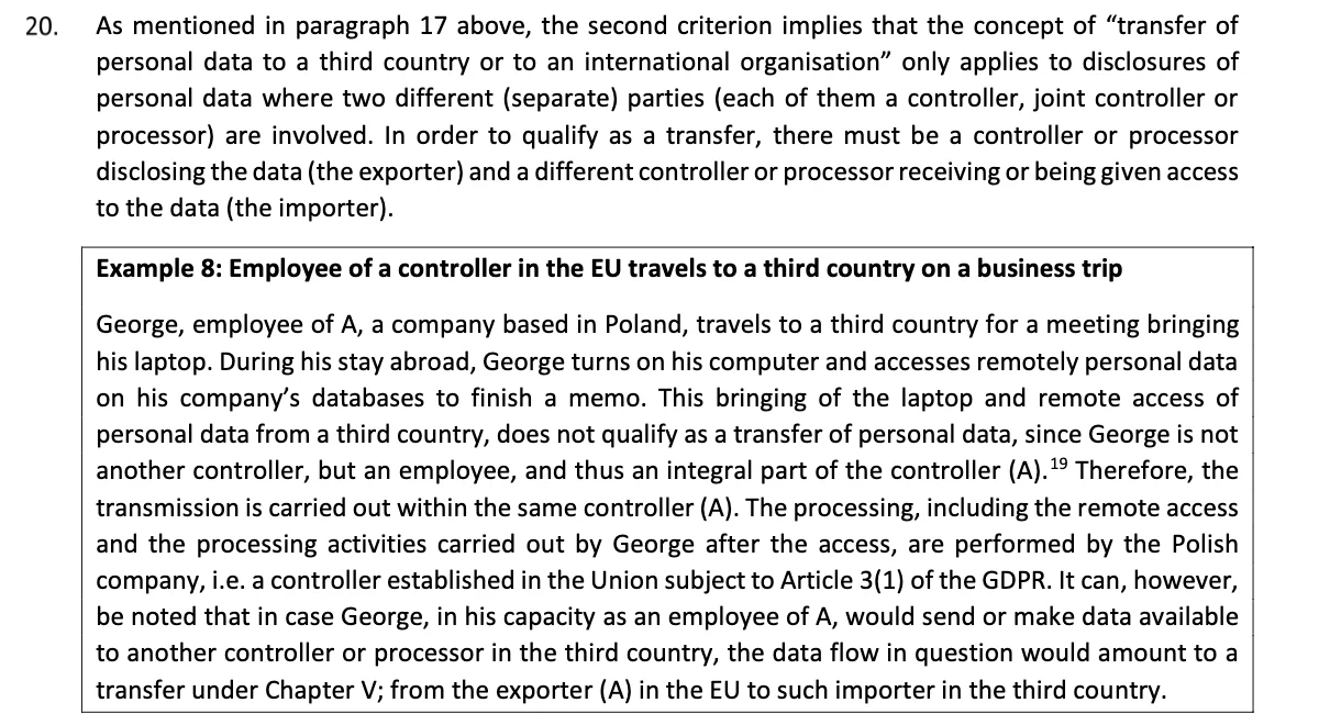 远程访问=跨境传输？还真不一定