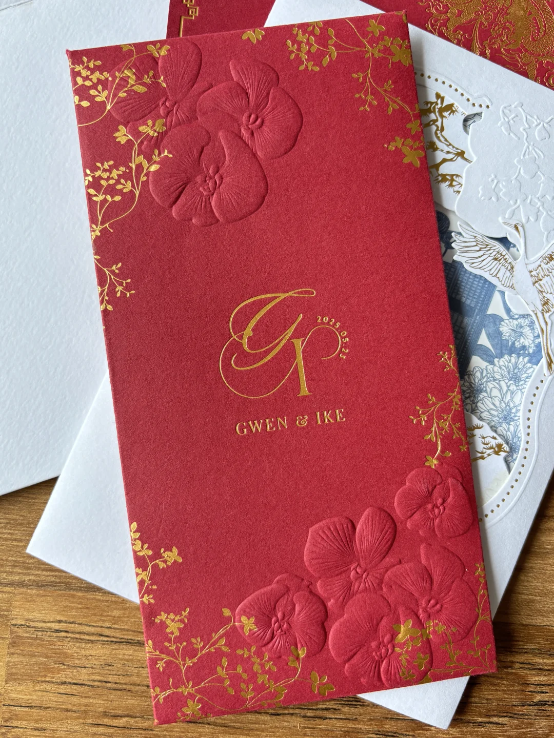 ❤️把东方囍事，绣进红金请柬的诗行里