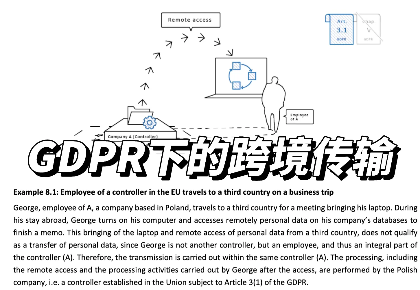 远程访问=跨境传输？还真不一定