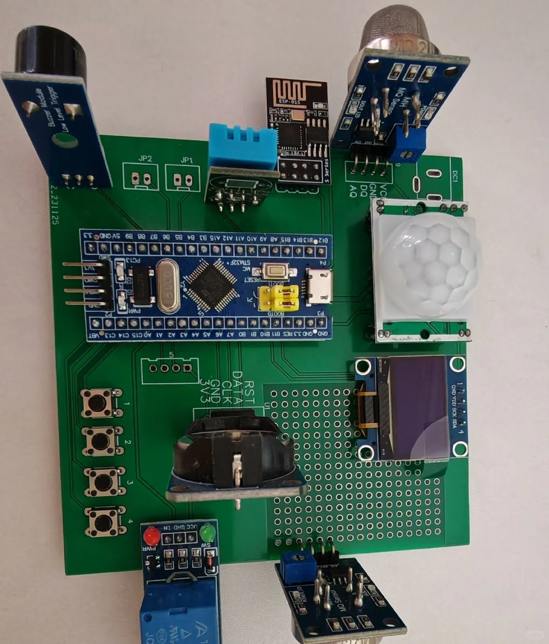 基于STM32单片机智能厨房安全防护监控控制系