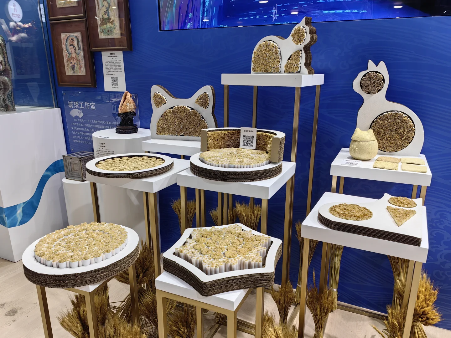 进博会大连展位也太好看了！