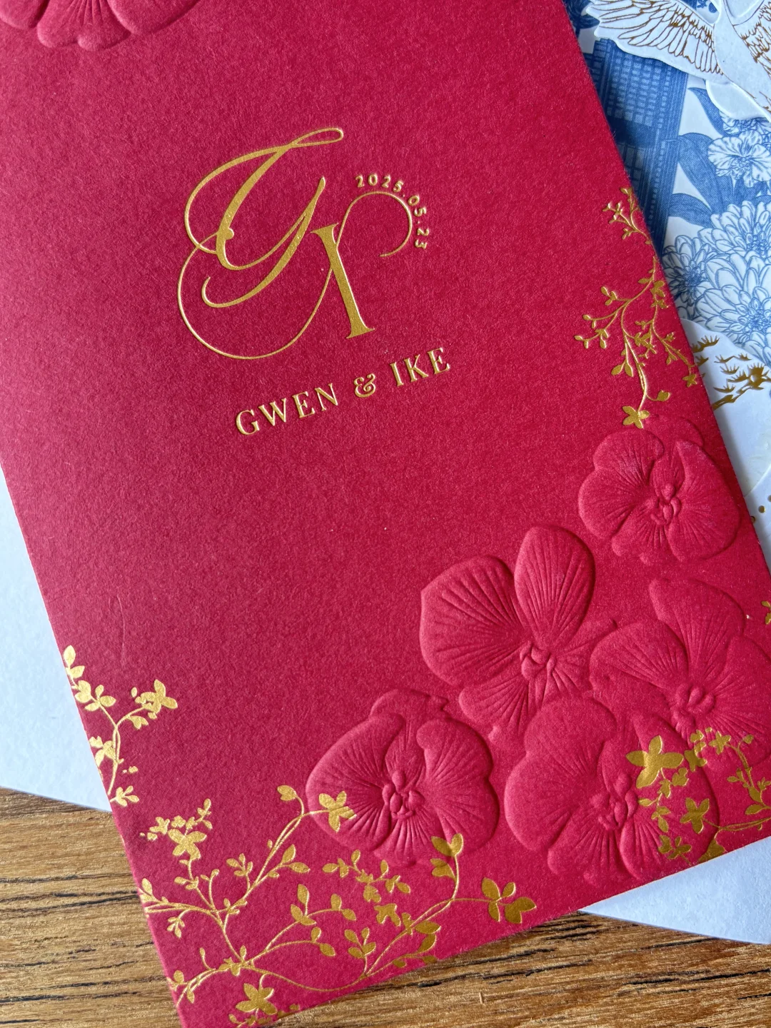 ❤️把东方囍事，绣进红金请柬的诗行里