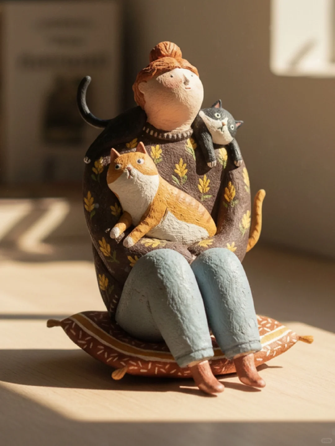 有猫在身边，永远自由又热烈～