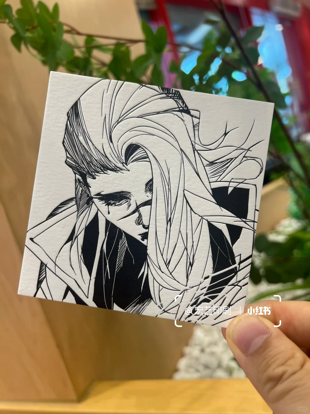 600克方卡棉纸凸版压凹印刷凹凸