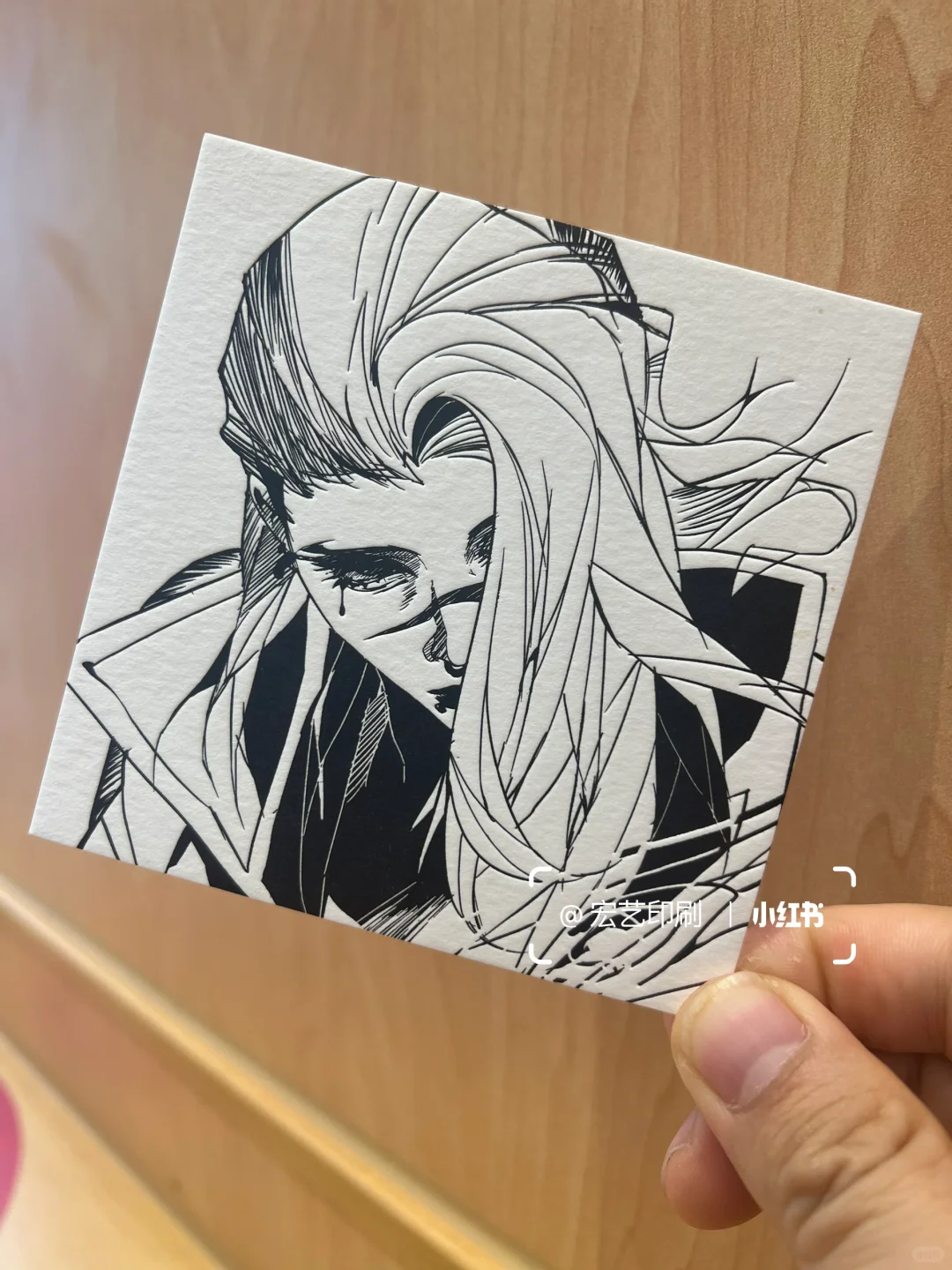 600克方卡棉纸凸版压凹印刷凹凸