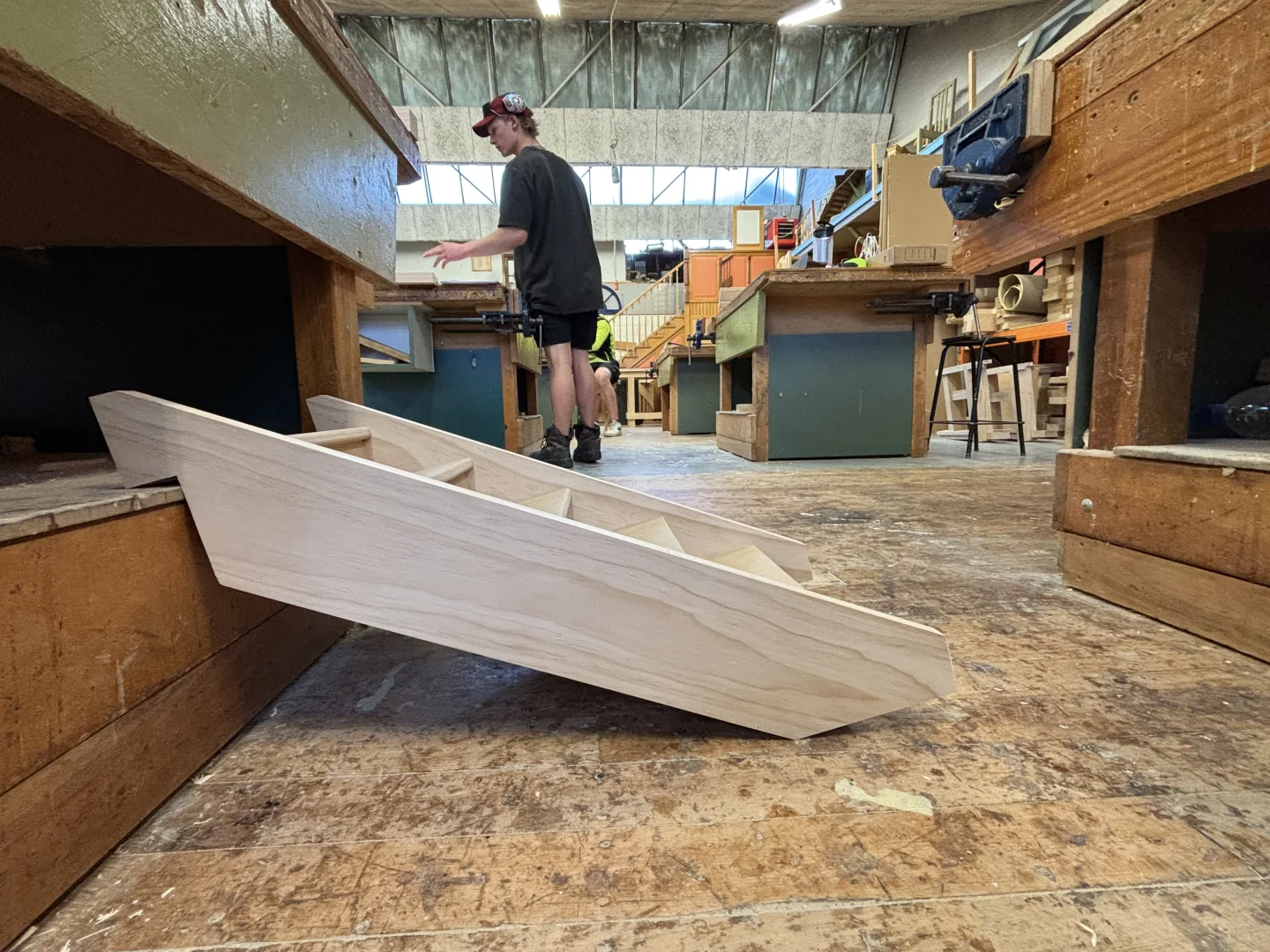 基督城木工课程之做梯子?