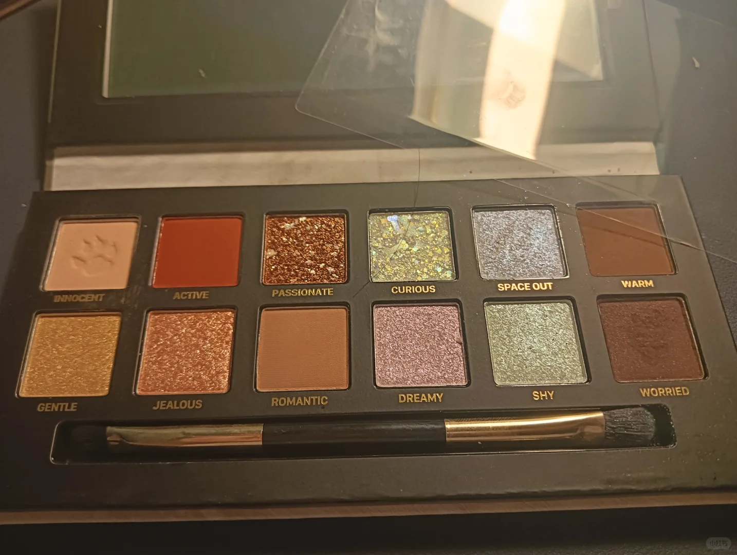 收藏的眼影盤，已絕版