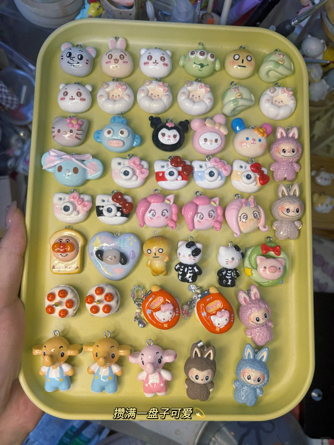 谁懂啊！?好可爱的石塑粘土小提溜！?