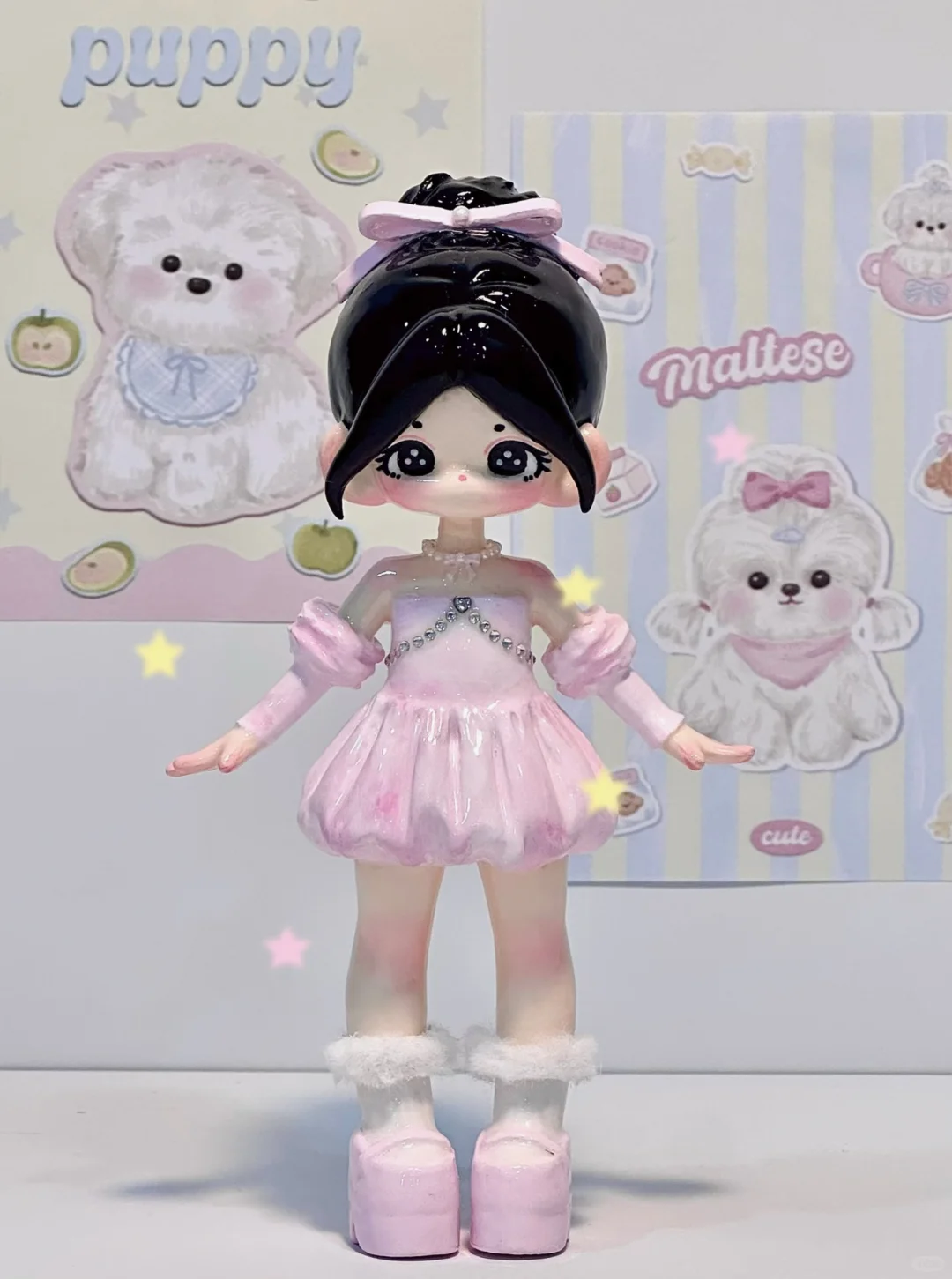 第一次做石塑娃娃可以嘛?‼️