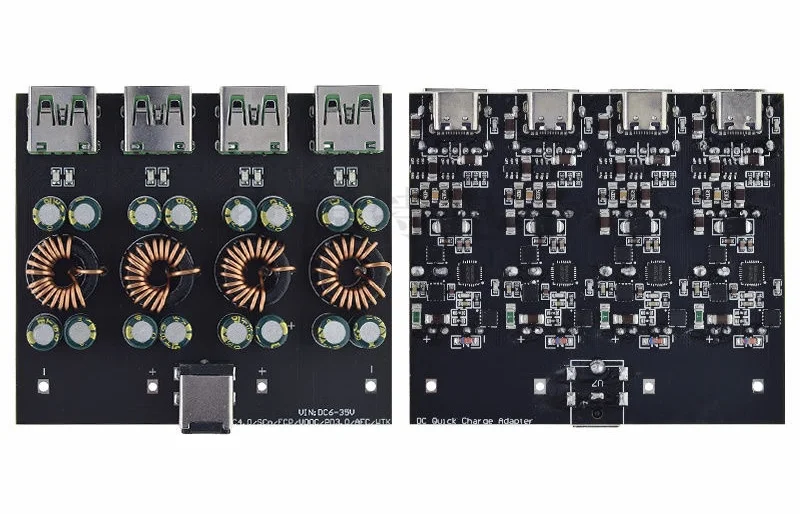 DIY手搓可调电源/桌面充电站，单C口充电80W