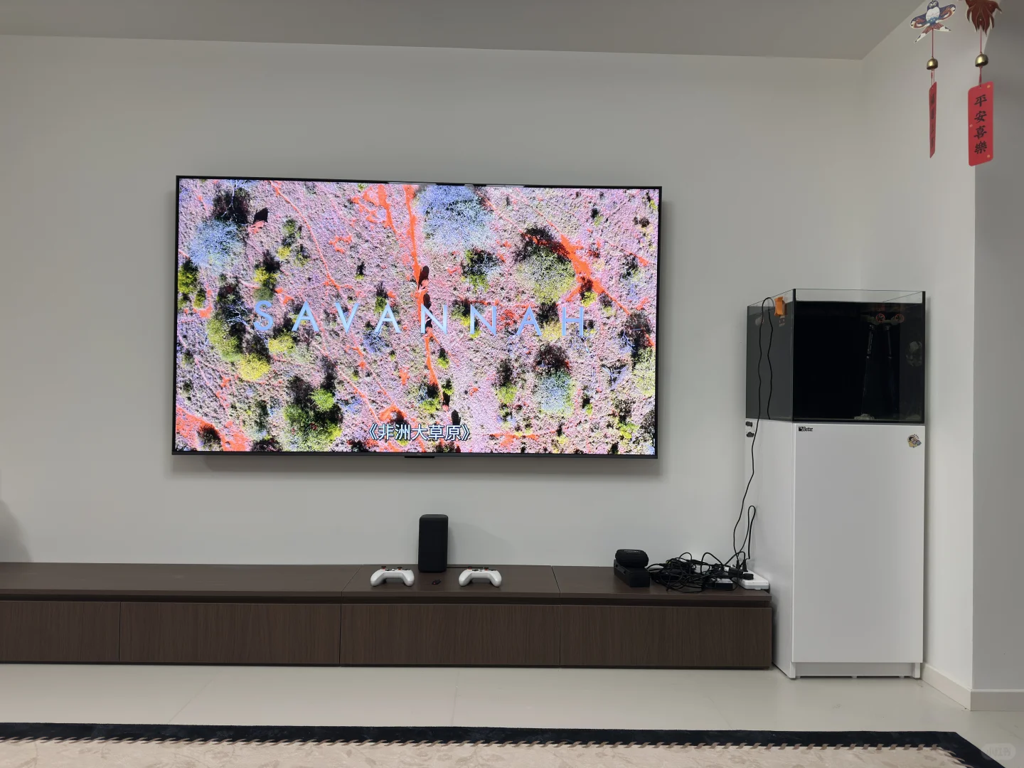 原来大屏电视是这样的～～～